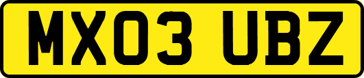 MX03UBZ