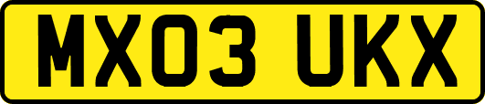 MX03UKX