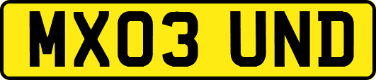 MX03UND