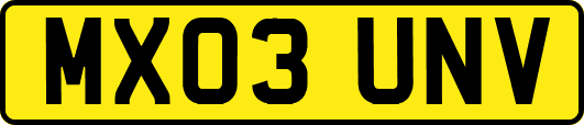 MX03UNV