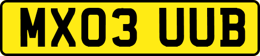 MX03UUB