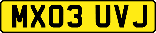 MX03UVJ