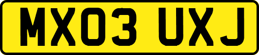 MX03UXJ
