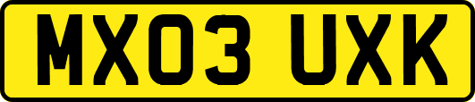 MX03UXK