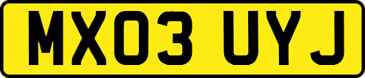 MX03UYJ