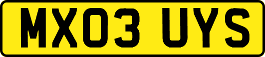 MX03UYS