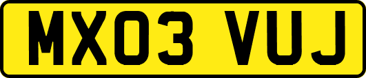 MX03VUJ