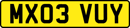 MX03VUY