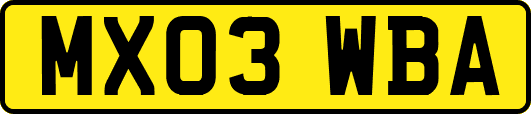 MX03WBA