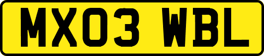 MX03WBL