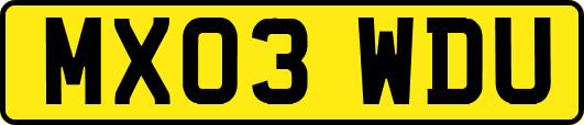 MX03WDU