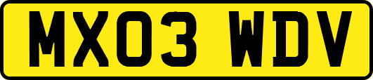 MX03WDV