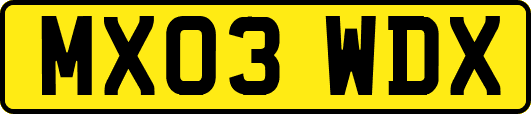 MX03WDX