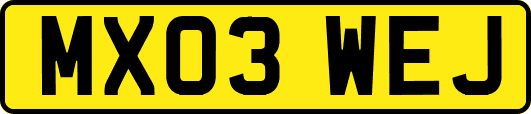 MX03WEJ