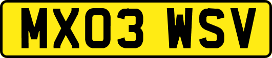 MX03WSV
