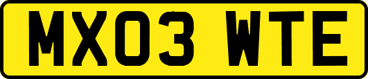 MX03WTE