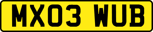 MX03WUB