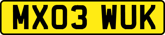 MX03WUK