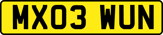 MX03WUN