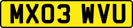 MX03WVU