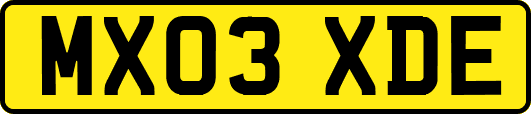 MX03XDE