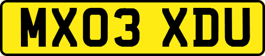 MX03XDU