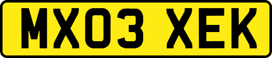 MX03XEK