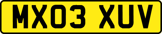 MX03XUV