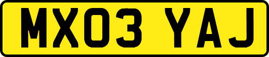 MX03YAJ