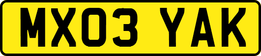 MX03YAK