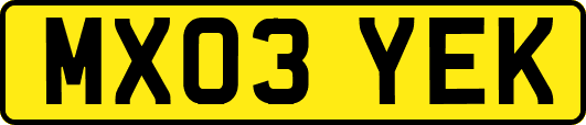 MX03YEK