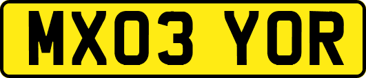 MX03YOR
