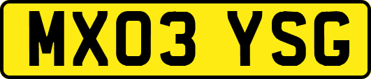 MX03YSG