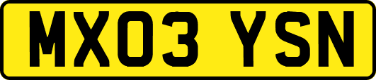 MX03YSN
