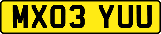 MX03YUU