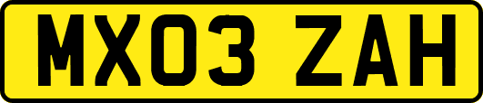 MX03ZAH