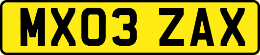 MX03ZAX