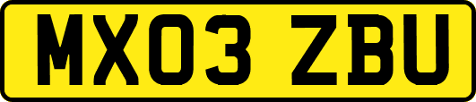 MX03ZBU