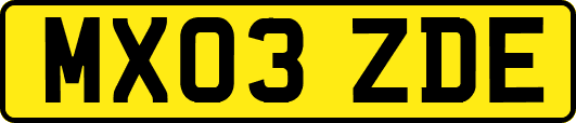 MX03ZDE