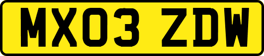 MX03ZDW