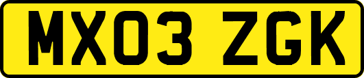 MX03ZGK