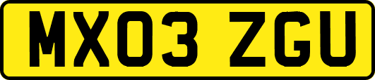 MX03ZGU