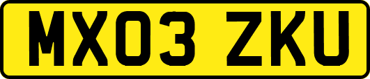 MX03ZKU