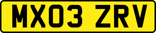 MX03ZRV