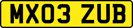 MX03ZUB
