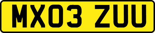 MX03ZUU