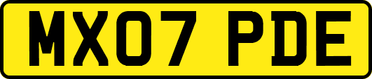 MX07PDE