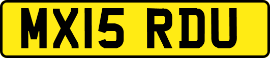 MX15RDU