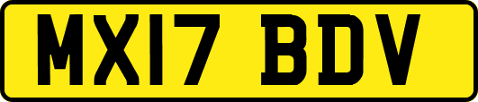 MX17BDV