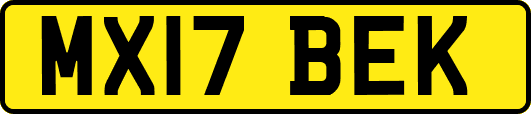MX17BEK